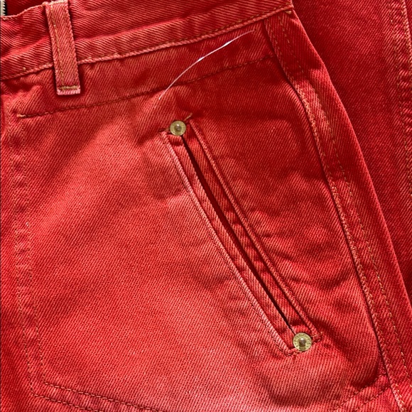 We The Free High Rise Red Jeans - Picture 3 of 6